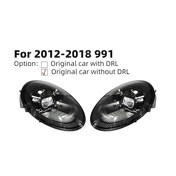 Amazon.co.jp: ポルシェ 911 LED ヘッドライト 991 から 992